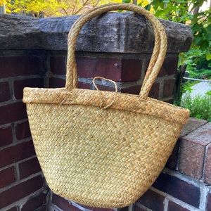 Straw boho beach bag man woman gift eco friendly resort wear bohemian fashion